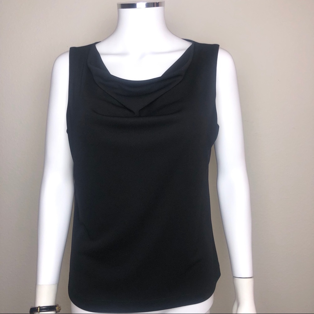 Kenneth Cole NY black casual blouse